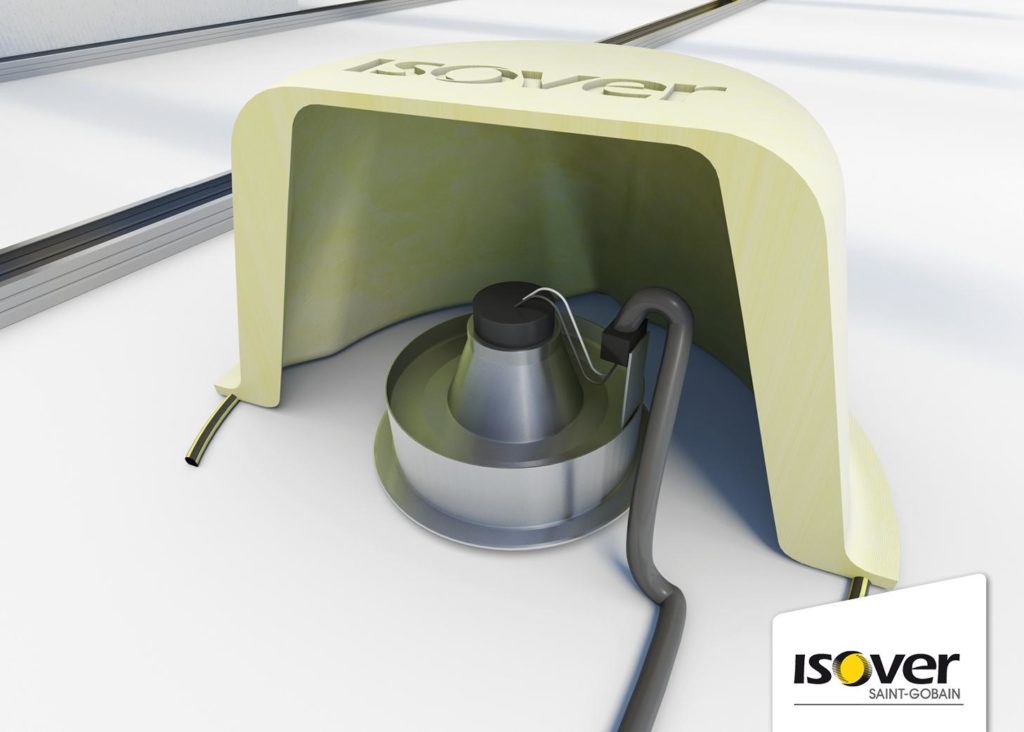 Cache-spots Isover pour protection de spots