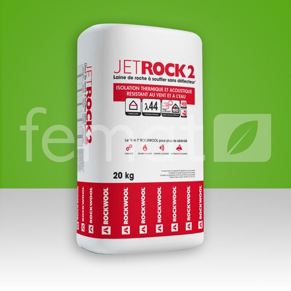 Sac de laine de roche à souffler Rockwool